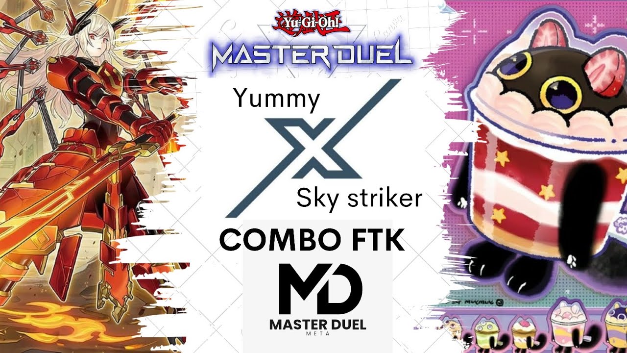 Yummy X sky striker FTK (master duel) infinite ritual 