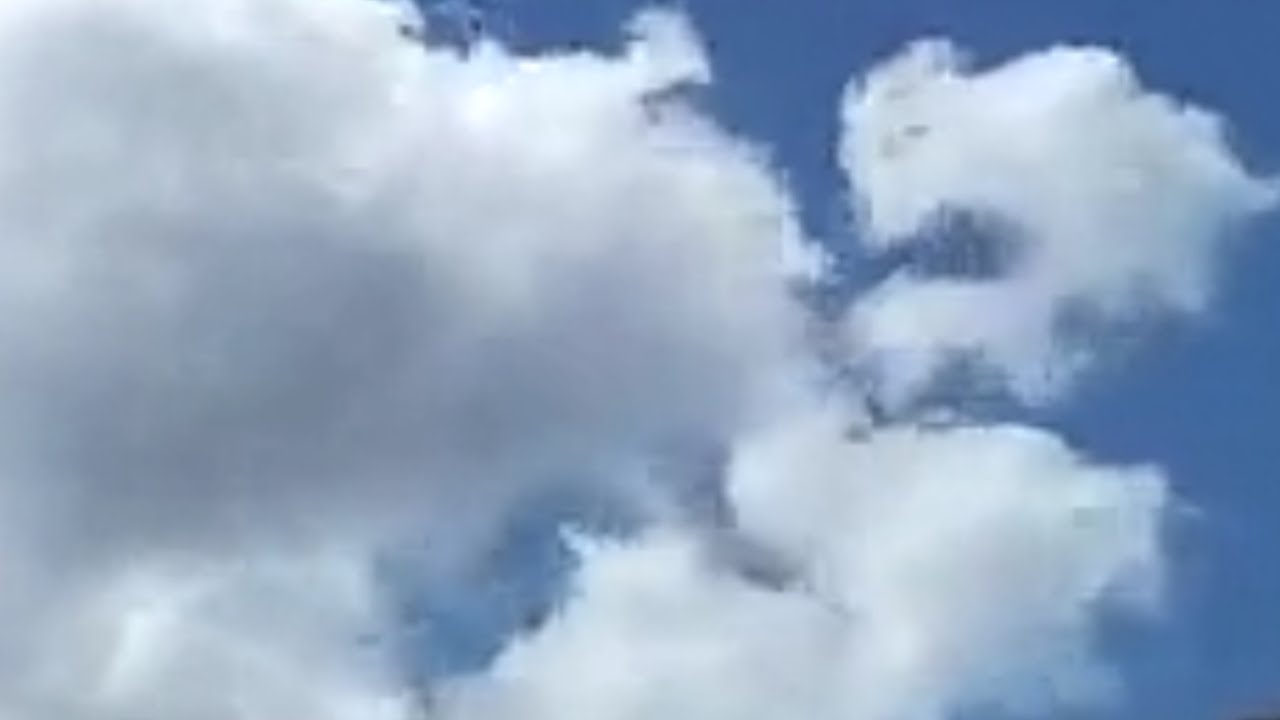 What kind of shapes do you see in these clouds? - YouTube