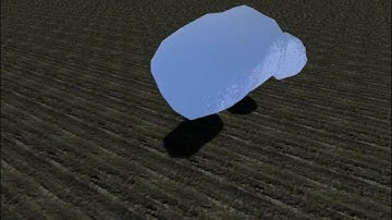 Fluid Dynamics Simulation with Water Shader