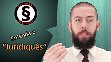 O que significa a palavra juridiquês?