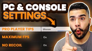 Best PRO Player SETTINGS In COLD WAR! (PC/PS4/PS5/XBOX)