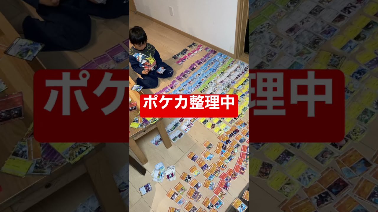 大量】ポケモンカード整理中 - YouTube