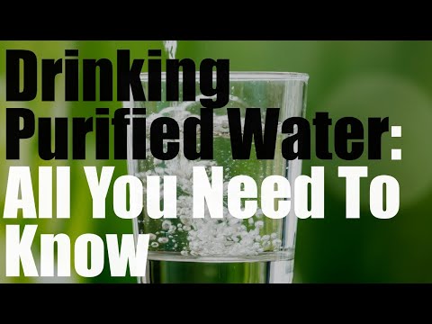 Everything You Need To Know About Drinking Purified Water