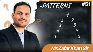 Celebrity 51. Python Pattern Program By Zafar Khan Sir Profile