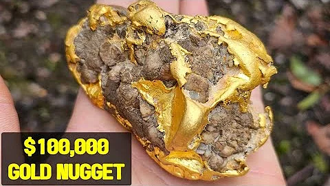 INSANE 1kg GOLD NUGGET FOUND METAL DETECTING AUSTRALIA