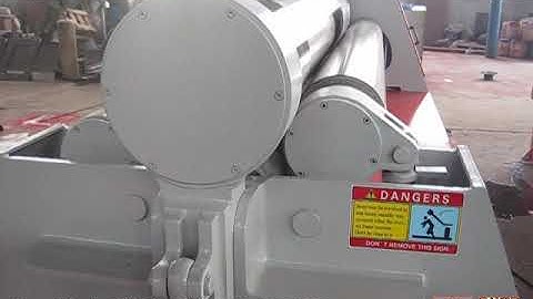 Hoston W12 series hydraulic 4-roller plate rolling machine W12-8X2500