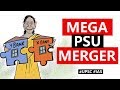 Mega Merger of Public Sector Banks, 10 PSBs merged into 4 large entities, Current Affairs 2019 #UPSC