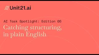 Catching structuring, in plain English. | Unit21