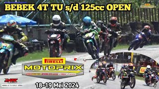 BEBEK 4T TU s/d 125CC OPEN ‼️ MOTOPRIX REGION A SUMATERA PUTARAN KE 2 RIAU