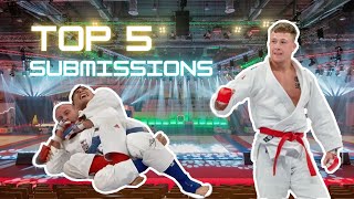 Top 5 submissions Ju-Jitsu Fighting System | World Championship 2022| Jujutsu | JiuJitsu