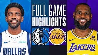 MAVERICKS vs LAKERS FULL GAME HIGHLIGHTS JANUARY 17, 2024 NBA FULL GAME HIGHLIGHTS TODAY 2K24