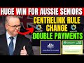 Huge Win for Seniors — Centrelink Rule Change Boosts Payments Instantly PAYMENTS WILL BE DOUBLE!