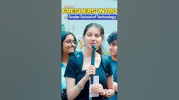 Scaler School of Technology welcomes the Freshers of 2025!