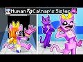 From HUMAN to CATNAP&#39;s SISTER in Minecraft!