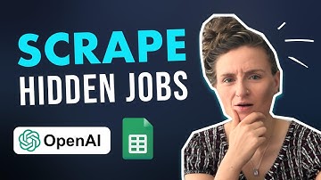 How to Scrape Job Boards with OpenAI Operators (ChatGPT + Sheets)