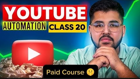 YouTube Automation Full Course By Safeer Shah Class Final | Safeer Shah | Course Crunch