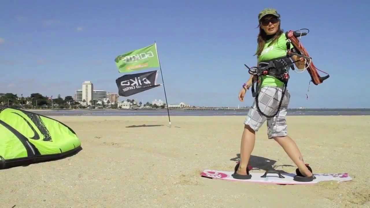 Riding Blind Go Kite St Kilda, Melbourne Kiteboarding YouTube