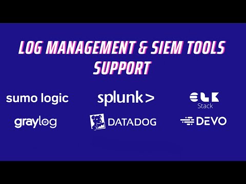 Passwordless SIEM Tool Support and Audit Logging