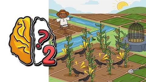 Brain Out 2 Level 227 |Please Drive Away The Crows In The Corn Field!| Walkthrough Solutions