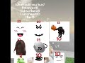 Comment which avatar you have! :D