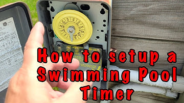 How to Set Your Swimming Pool Timer
