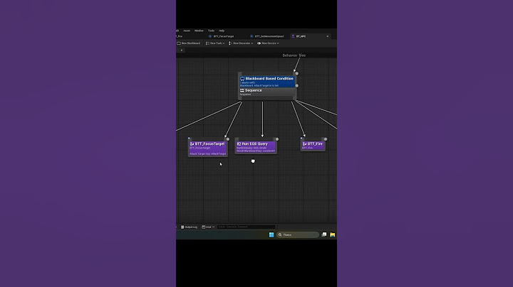 AI Behavior Tree Third Person Shooter Unreal Engine 5.5