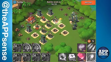 Turtle (41) Single Player Island - Boom Beach Walkthrough