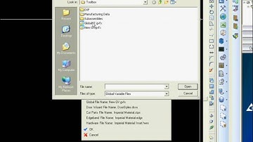 Microvellum v67 Toolbox - Creating Multiple Global Variables & Material Files