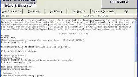 CertExams Network Simulator with Designer for CCNA (CCNA vlabs)