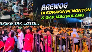 Dangdutan oke, Masbre akan colab sama cak dodot. Riuh penonton minta dj sampai pak polisi datang.