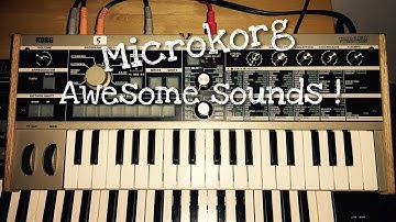 Korg Microkorg : Awesome FREE Sounds !