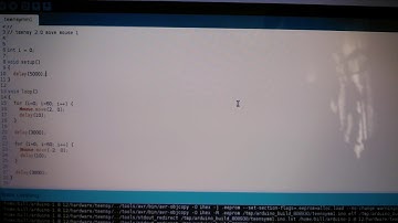 Teensy 2.0 HID Mouse Emulator