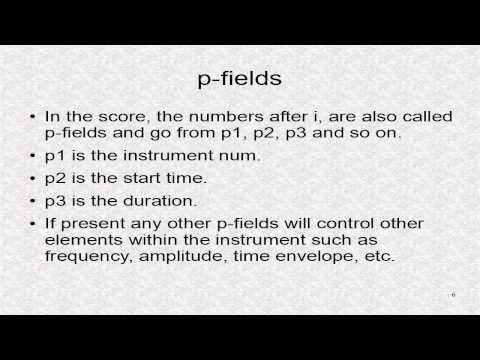 Tutorial 15. Csound Introduction