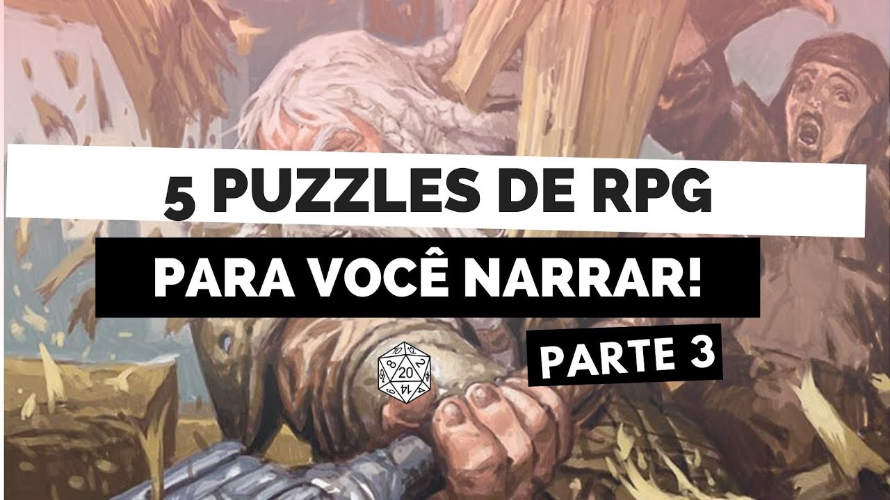 8 Puzzles para usar na sua aventura de RPG 