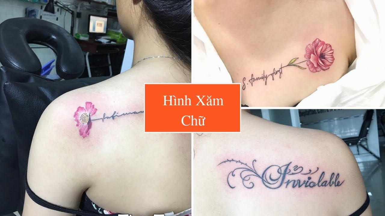 hình xăm chữ cho nữ New Update Hình xăm chữ - Top hình xăm chữ đẹp dành cho nữ