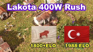 [AoE3_DE] Lakota V Ottomans = under123 V kerimb1903(1988 ELO)_Mar 15, 2024[No85]Age of Empire3 世紀帝國三