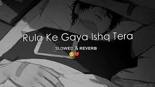 Rula Ke Gaya Ishq Tera  (Slowed Reverb)   💔💔🥺 Sad Song