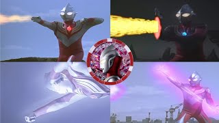 【ウルトラマンティガ】Ultraman Tiga (Power Type) All Techniques