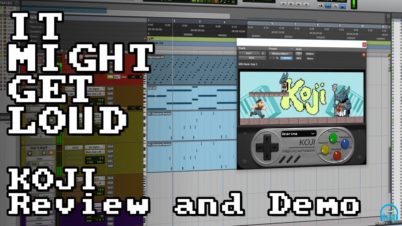 UGRITONE KOJI - Review and Demo (Video game sounds)