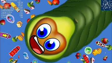 Game rắn săn mồi #3 rắn ăn trái cây - game con sâu -wormszone.io | Bigsnake TV, Biggiun TV