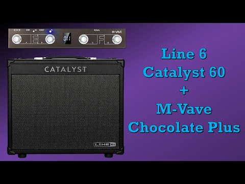 Line 6 Catalyst 60 + M-Vave Chocolate Plus