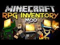 УЛУЧШАЕМ ПЕРСОНАЖА В MINECRAFT(Rpg Inventory Mod)