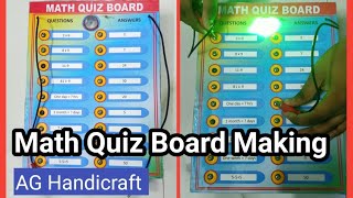 Math Quiz Board | Quiz Board with light | AG Handicraft screenshot 4