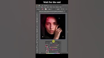 Portrait Lighting effect in Adobe Illustrator #shorts