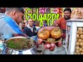 Golgappa (Pani Puri) Hard Working Father & Son Selling Mouthwatering Pani Puri | Indian Street Food