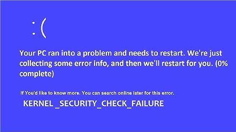 How To Fix KERNEL_SECURITY_CHECK_FAILURE  Error  || Windows 10/8/8.1