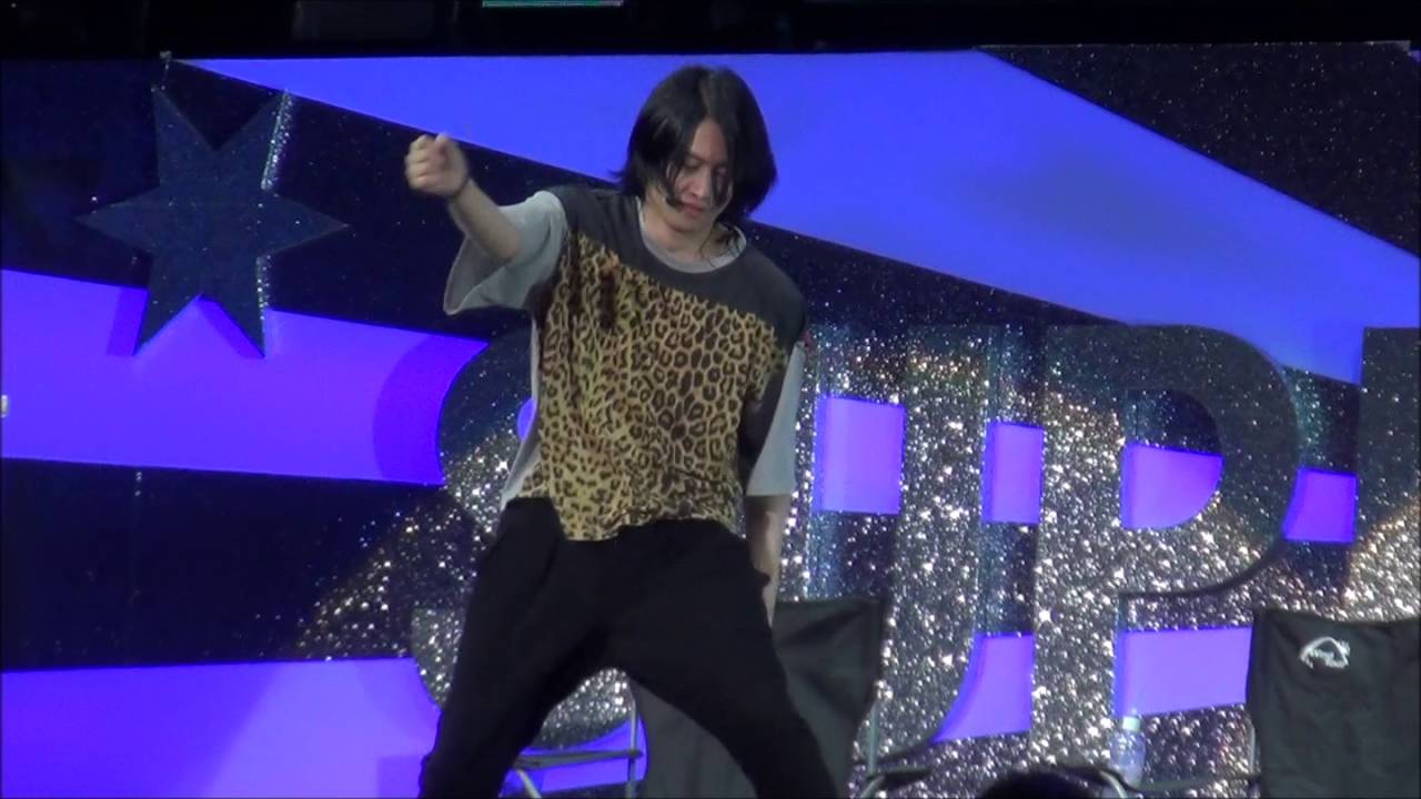 20160528 SUPERCAMP in MACAU game time - Heechul Dance (Cheer Up, Pick me, Me Gustas Tu)
