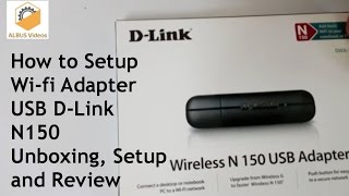How to setup Wifi USB Adapter D-Link N150 | Unboxing, Setup and Review screenshot 5