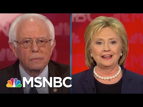 Hillary Clinton On Bernie Sanders Labeling Her 'The Establishment' | Democratic Debate | MSNBC