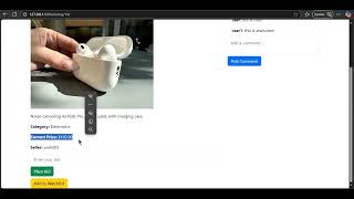 Harvard University's CS50W | Project 2: Commerce
